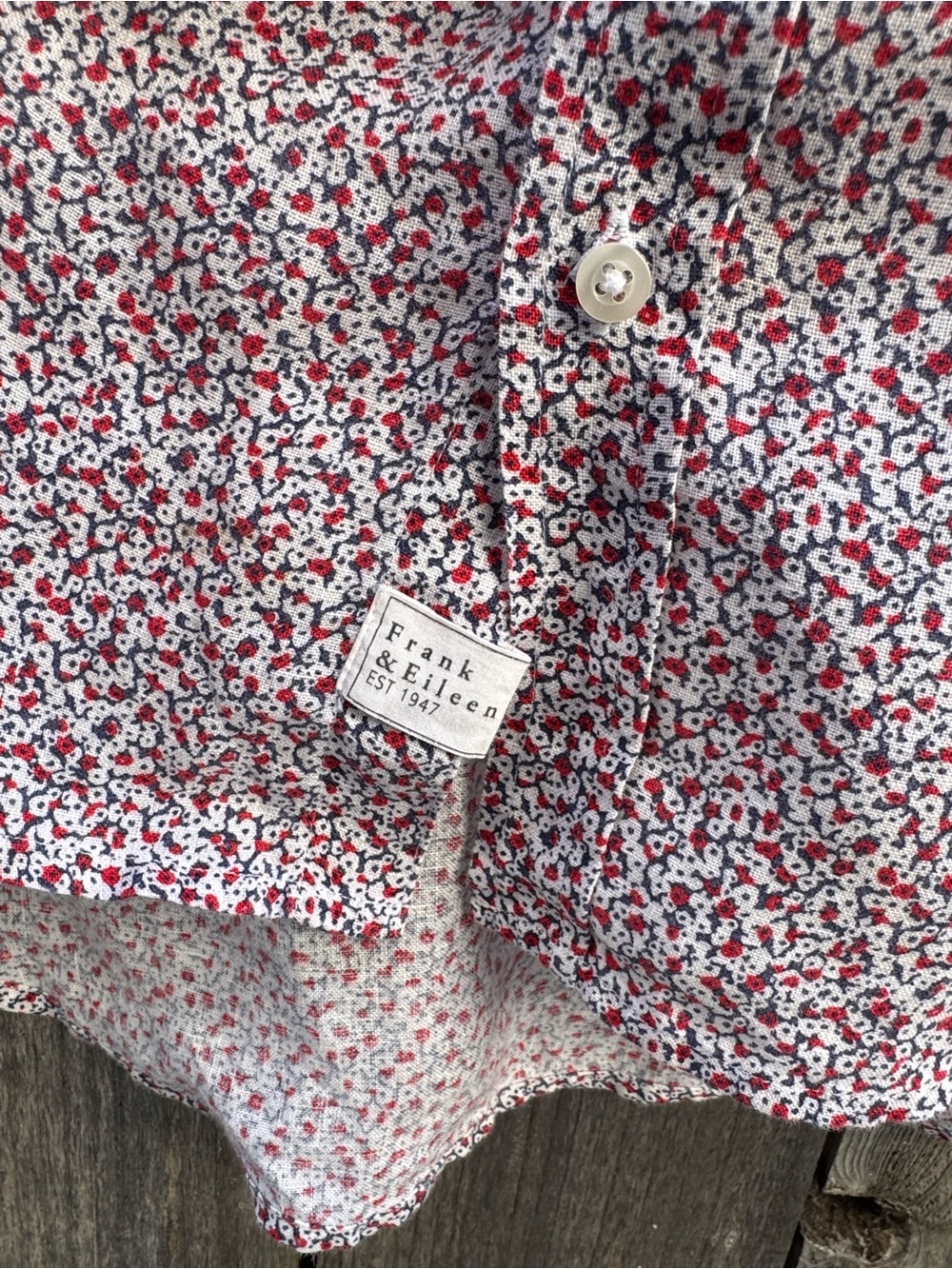 Frank & Eileen ‘Mary’ Shirtdress Womens  Italian Linen Dress Size Small - Picture 9 of 10